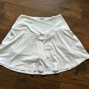 Aerie White workout Skirt